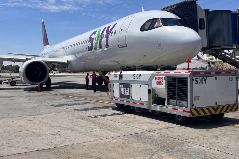 C Mo Sky Airline Energiza Aviones En Tierra Con Equipos M S Eficientes