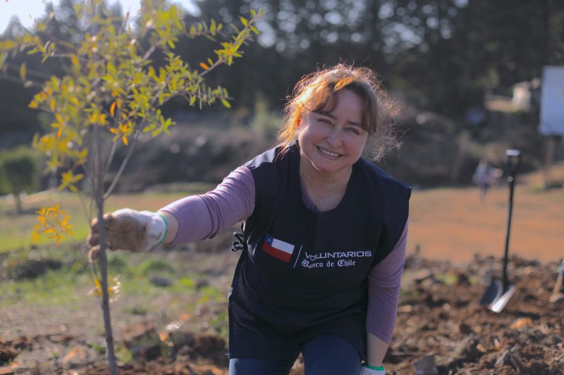 Banco de Chile fortalece su Compromiso Azul con nuevos voluntariados